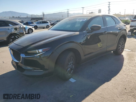 2023 Mazda CX-30 S with VIN 3MVDMBAMXPM508923, listed as a Copart auction lot 46367205 with 8,178 mi miles and Salvage Title. Bid and sale history available at carsss.com. Image 1.