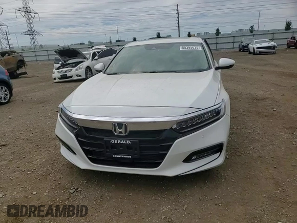 2019 Honda Accord Touring with VIN 1HGCV2F95KA017133, listed as a Copart auction lot 58395635 with 55,637 mi miles and Salvage title. Bid and sale history available at DreamBid. Image 13.