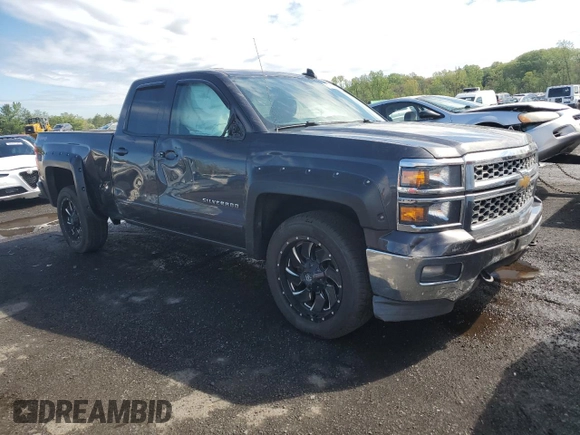 2015 Chevrolet Silverado 1500 LT with VIN 1GCVKREH4FZ197651, listed as a Copart auction lot 55634725 with Not Provided miles and Salvage Title. Bid and sale history available at DreamBid. Image 4.