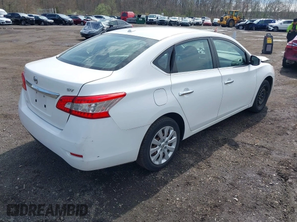 2015 Nissan Sentra S with VIN 3N1AB7AP5FY274962, listed as a IAAI auction lot 42029762 with 137,113 mi miles. Bid and sale history available at carsss.com. Image 4.