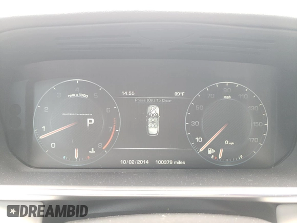 2016 Land Rover Range Rover Supercharged с VIN SALGS2EF9GA276529, выставлен на аукционе Copart как лот 59654875 с пробегом 100 379 миль миль и Списание • Salvage title. История ставок и продаж доступна на DreamBid. Изображение 9.