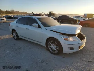 2010 Hyundai Genesis with VIN KMHGC4DF7AU105880, listed as a Copart auction lot 83982564 with 136,383 mi miles and Clean Title. Bid and sale history available at carsss.com. Image 4.