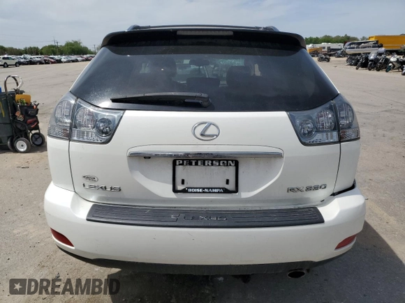 2005 Lexus RX 330 z VIN JTJHA31U550088244, wystawiony jako Copart lot #56244375 z przebiegiem 120 099 mil mil oraz Szkoda całkowita • Salvage title. Historia ofert i sprzedaży dostępna na DreamBid. Obrazek 6.