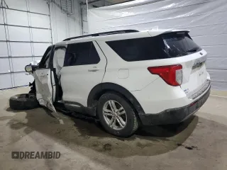 2020 Ford Explorer XLT with VIN 1FMSK8DH8LGC55228, listed as a Copart auction lot 47420315 with Not Provided miles and Salvage Title. Bid and sale history available at DreamBid. Image 2.