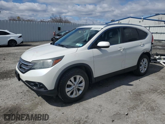 2013 Honda CR-V EX-L z VIN 5J6RM4H70DL072075, wystawiony jako Copart lot #52069245 z przebiegiem 182 547 mil mil oraz Szkody całkowita. Historia ofert i sprzedaży dostępna na DreamBid. Obrazek 1.