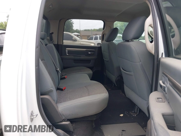 2017 Ram 1500 Big Horn with VIN 1C6RR6LM3HS741765, listed as a IAAI auction lot 42116283 with 1 mi miles. Bid and sale history available at carsss.com. Image 8.