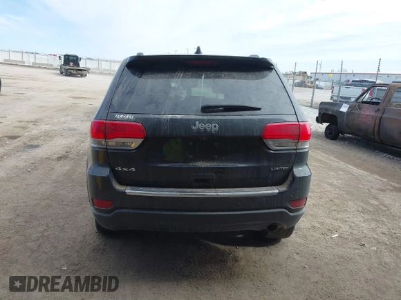 2015 Jeep Grand Cherokee Limited with VIN 1C4RJFBG1FC869568, listed as a IAAI auction lot 41665414 with 1 mi miles. Bid and sale history available at carsss.com. Image 16.
