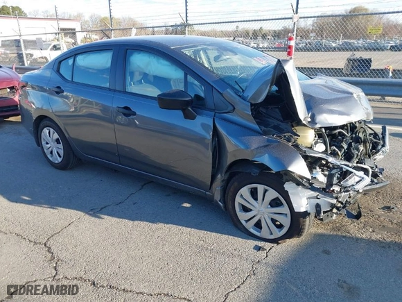 2021 Nissan Versa S with VIN 3N1CN8DVXML917378, listed as a IAAI auction lot 41810068 with 51,263 mi miles. Bid and sale history available at carsss.com. Image 1.