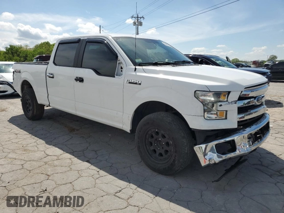 2017 Ford F-150 XL with VIN 1FTFW1EF7HFA18550, listed as a Copart auction lot 54400125 with 94,245 mi miles and Salvage Title. Bid and sale history available at carsss.com. Image 4.