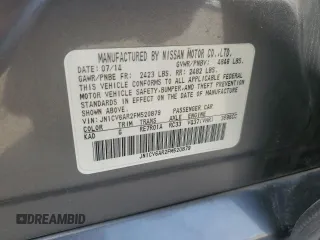 2015 Infiniti Q40 with VIN JN1CV6AR2FM520879, listed as a Copart auction lot 79684294 with 133,812 mi miles and Salvage Title. Bid and sale history available at carsss.com. Image 14.