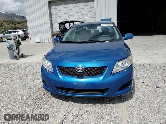 2009 Toyota Corolla with VIN JTDBL40E999033574, listed as a Copart auction lot 53380875 with 42,505 mi miles and Salvage Title. Bid and sale history available at carsss.com. Image 11.