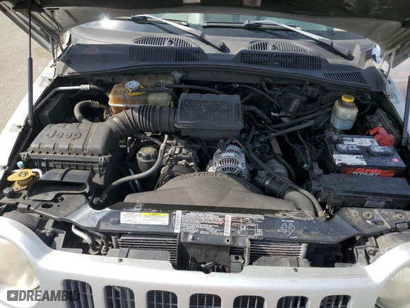 2002 Jeep Liberty Limited with VIN 1J4GL58K02W327114, listed as a Copart auction lot 48366485 with 227,638 mi miles and Clean Title. Bid and sale history available at carsss.com. Image 12.