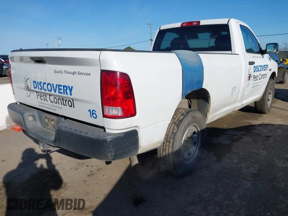 2016 Ram 2500 Tradesman with VIN 3C6LR4AT2GG235225, listed as a IAAI auction lot 41805599 with 163,019 mi miles. Bid and sale history available at carsss.com. Image 4.