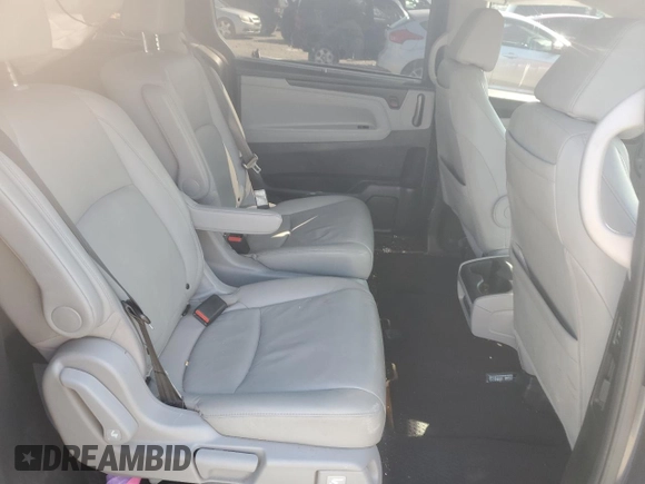 2019 Honda Odyssey Touring with VIN 5FNRL6H80KB100678, listed as a Copart auction lot 58155715 with Not provided miles and Salvage title. Bid and sale history available at DreamBid. Image 11.