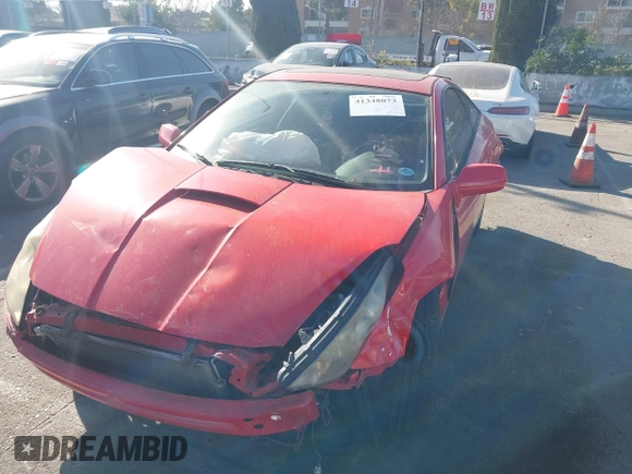 2001 Toyota Celica GTS with VIN JTDDY38T310044005, listed as a IAAI auction lot 41348073 with 172,621 mi miles. Bid and sale history available at carsss.com. Image 2.