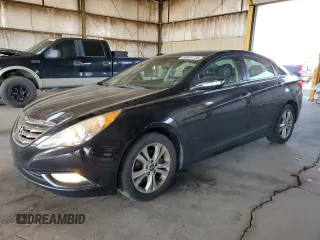 2013 Hyundai Sonata Limited with VIN 5NPEC4AC8DH527516, listed as a Copart auction lot 53401735 with 123,373 mi miles and Salvage Title. Bid and sale history available at DreamBid. Image 1.