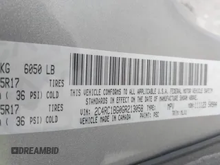 2016 Chrysler Town & Country Touring with VIN 2C4RC1BG0GR213058, listed as a IAAI auction lot 41910462 with 125,013 mi miles and . Bid and sale history available at DreamBid. Image 9.