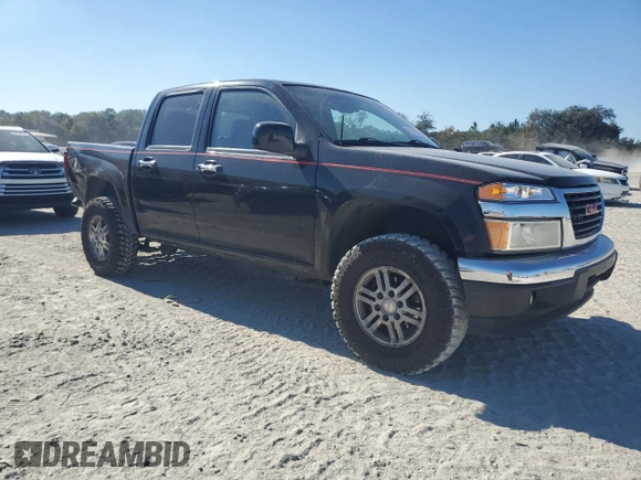 2010 GMC Canyon SLE1 with VIN 1GTJTCDE6A8113828, listed as a Copart auction lot 82361354 with 212,101 mi miles and Salvage Title. Bid and sale history available at carsss.com. Image 4.