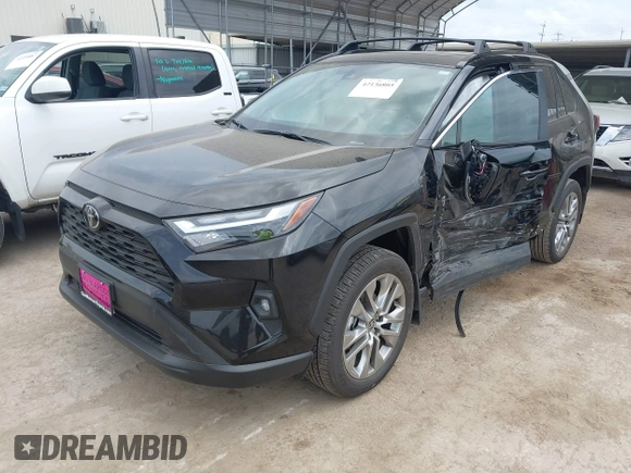 2025 Toyota RAV4 XLE Premium with VIN 2T3C1RFV9SC323495, listed as a IAAI auction lot 42136805 with 947 mi miles and . Bid and sale history available at DreamBid. Image 17.