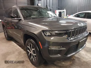 2024 Jeep Grand Cherokee Limited z VIN 1C4RJHBG5RC258264, wystawiony jako IAAI lot #42053109 z przebiegiem Nie podano mil oraz . Historia ofert i sprzedaży dostępna na DreamBid. Obrazek 1.