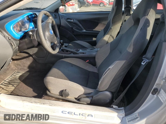 2003 Toyota Celica GT with VIN JTDDR32T130160859, listed as a Copart auction lot 77653844 with 0 mi miles and Salvage Title. Bid and sale history available at carsss.com. Image 7.