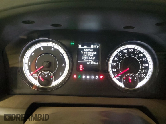 2017 Ram 1500 Tradesman with VIN 1C6RR7KT6HS785418, listed as a Copart auction lot 80336724 with 83,127 mi miles and Salvage title. Bid and sale history available at DreamBid. Image 9.