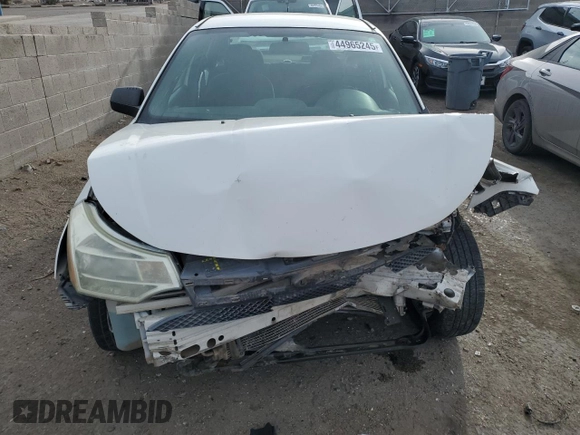 2010 Ford Focus SE with VIN 1FAHP3FN9AW248772, listed as a Copart auction lot 44965245 with 128,450 mi miles and Salvage Title. Bid and sale history available at carsss.com. Image 5.