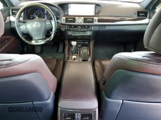2017 Lexus LS with VIN JTHBL5EF7H5145429, listed as a Copart auction lot 53464275 with 101,142 mi miles and Salvage Title. Bid and sale history available at carsss.com. Image 8.
