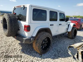 2021 Jeep Wrangler Unlimited Rubicon with VIN 1C4HJXFN3MW634045, listed as a Copart auction lot 52684805 with 34,133 mi miles and Clean Title. Bid and sale history available at DreamBid. Image 3.