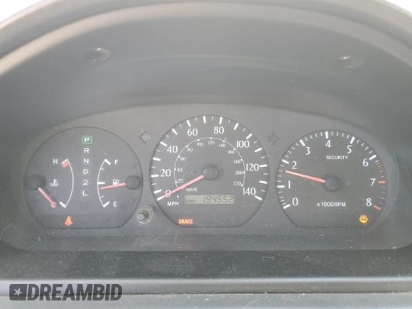 2001 Toyota Solara SE with VIN 2T1FF22P91C444919, listed as a Copart auction lot 62947124 with 194,552 mi miles and Salvage Title. Bid and sale history available at DreamBid. Image 9.