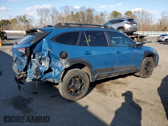 2022 Subaru Outback Wilderness with VIN 4S4BTGUD9N3102775, listed as a Copart auction lot 44130615 with 68,642 mi miles and Salvage Title. Bid and sale history available at DreamBid. Image 3.