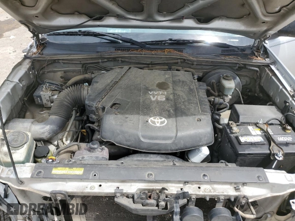 2008 Toyota Tacoma PreRunner with VIN 3TMJU62N08M062172, listed as a Copart auction lot 60508095 with 381,278 mi miles and Salvage title. Bid and sale history available at DreamBid. Image 11.