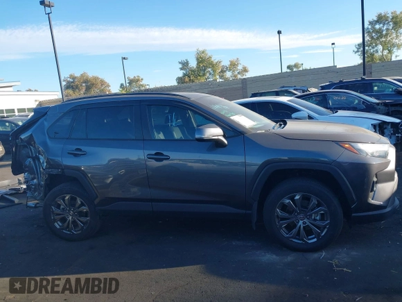 2024 Toyota RAV4 Hybrid XLE Premium with VIN 4T3B6RFV4RU159918, listed as a IAAI auction lot 42662990 with 16,010 mi miles and . Bid and sale history available at DreamBid. Image 14.