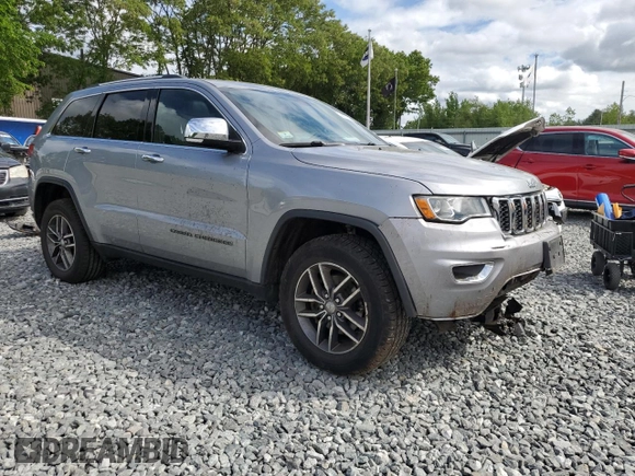 2018 Jeep Grand Cherokee Limited with VIN 1C4RJFBG9JC280339, listed as a Copart auction lot 58921525 with 96,198 mi miles and Salvage title. Bid and sale history available at DreamBid. Image 4.