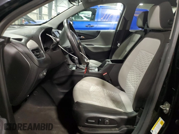2018 Chevrolet Equinox LT with VIN 2GNAXTEX6J6196985, listed as a Copart auction lot 47667415 with 96,367 mi miles and Salvage Title. Bid and sale history available at carsss.com. Image 7.