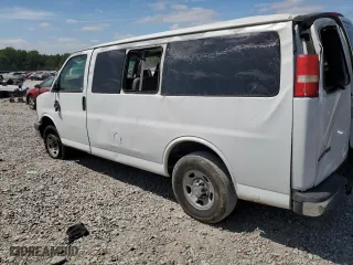 2009 Chevrolet Express Passenger with VIN 1GAHG35KX91139272, listed as a Copart auction lot 66421394 with 172,666 mi miles and Salvage Title. Bid and sale history available at carsss.com. Image 2.