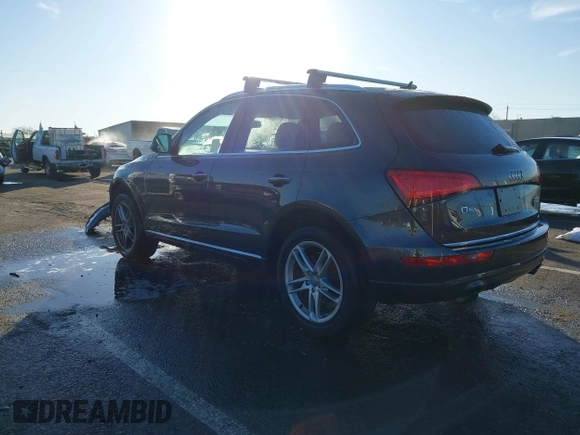 2016 Audi Q5 Premium Plus with VIN WA1L2AFP8GA103148, listed as a IAAI auction lot 41544534 with 57,389 mi miles. Bid and sale history available at carsss.com. Image 3.
