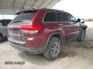 2016 Jeep Grand Cherokee Limited 75th Anniversary with VIN 1C4RJFBG2GC347615, listed as a IAAI auction lot 41945528 with 134,363 mi miles and . Bid and sale history available at DreamBid. Image 4.