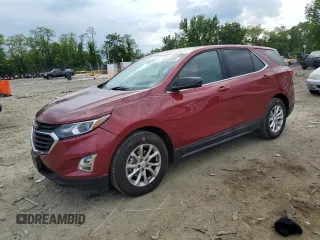 2018 Chevrolet Equinox LT z VIN 2GNAXJEV5J6223063, wystawiony jako Copart lot #56223205 z przebiegiem 82 500 mil mil oraz Szkoda całkowita • Salvage title. Historia ofert i sprzedaży dostępna na DreamBid. Obrazek 1.