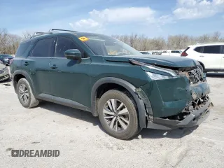 2022 Nissan Pathfinder SL z VIN 5N1DR3CA0NC242799, wystawiony jako Copart lot #50532655 z przebiegiem 116 338 mil mil oraz Szkoda całkowita • Salvage title. Historia ofert i sprzedaży dostępna na DreamBid. Obrazek 4.