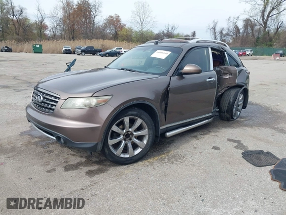 2008 Infiniti FX with VIN JNRAS08U28X101212, listed as a IAAI auction lot 41938410 with 230,121 mi miles and . Bid and sale history available at DreamBid. Image 18.