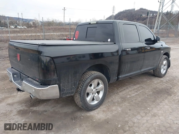 2018 Ram 1500 Big Horn with VIN 3C6RR7LT6JG198647, listed as a IAAI auction lot 41732787 with 111,022 mi miles. Bid and sale history available at carsss.com. Image 4.