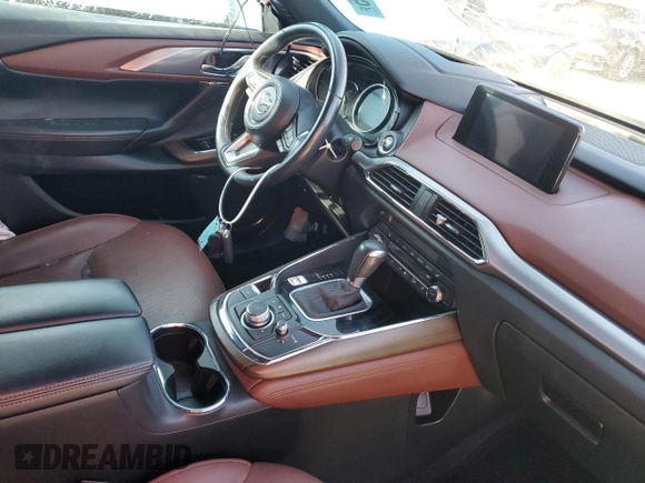 2019 Mazda CX-9 Signature with VIN JM3TCBEY6K0318925, listed as a Copart auction lot 47686705 with 73,264 mi miles and Salvage Title. Bid and sale history available at carsss.com. Image 7.