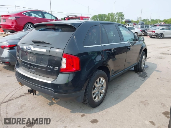 2013 Ford Edge Limited z VIN 2FMDK4KC6DBB10111, wystawiony jako IAAI lot #42366578 z przebiegiem 101 267 mil mil oraz . Historia ofert i sprzedaży dostępna na DreamBid. Obrazek 4.