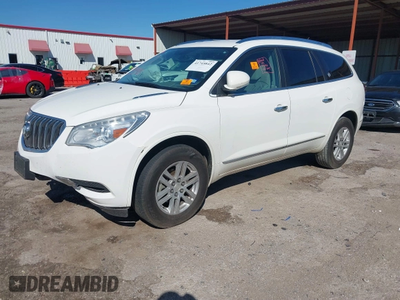 2014 Buick Enclave Convenience with VIN 5GAKRAKD2EJ370874, listed as a IAAI auction lot 41745842 with 1 mi miles. Bid and sale history available at carsss.com. Image 17.