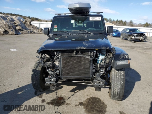 2023 Jeep Gladiator Freedom with VIN 1C6HJTAG5PL512558, listed as a Copart auction lot 45852215 with Not provided miles and Salvage title. Bid and sale history available at DreamBid. Image 5.