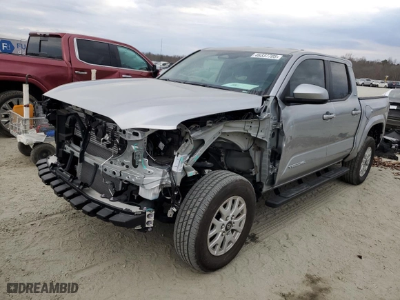 2024 Toyota Tacoma 4WD SR5 with VIN 3TYLB5JNXRT012816, listed as a Copart auction lot 46337705 with 1,702 mi miles and Salvage Title. Bid and sale history available at carsss.com. Image 1.