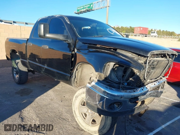 2005 Dodge 2500 SLT with VIN 3D7KS28C15G805401, listed as a IAAI auction lot 41406490 with 222,717 mi miles and . Bid and sale history available at DreamBid. Image 1.