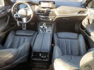 2020 BMW 5 Series 530e with VIN WBAJA9C01LCD78221, listed as a Copart auction lot 79264544 with 69,858 mi miles and Salvage Title. Bid and sale history available at DreamBid. Image 8.
