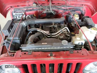 2000 Jeep Wrangler Sport with VIN 1J4FA49S9YP751596, listed as a Copart auction lot 52527315 with 132,514 mi miles and Clean Title. Bid and sale history available at carsss.com. Image 12.